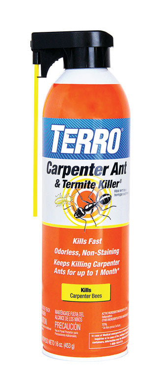 TERRO - TERRO Carpenter Ant/Termite Killer Aerosol 16 oz - Case of 6