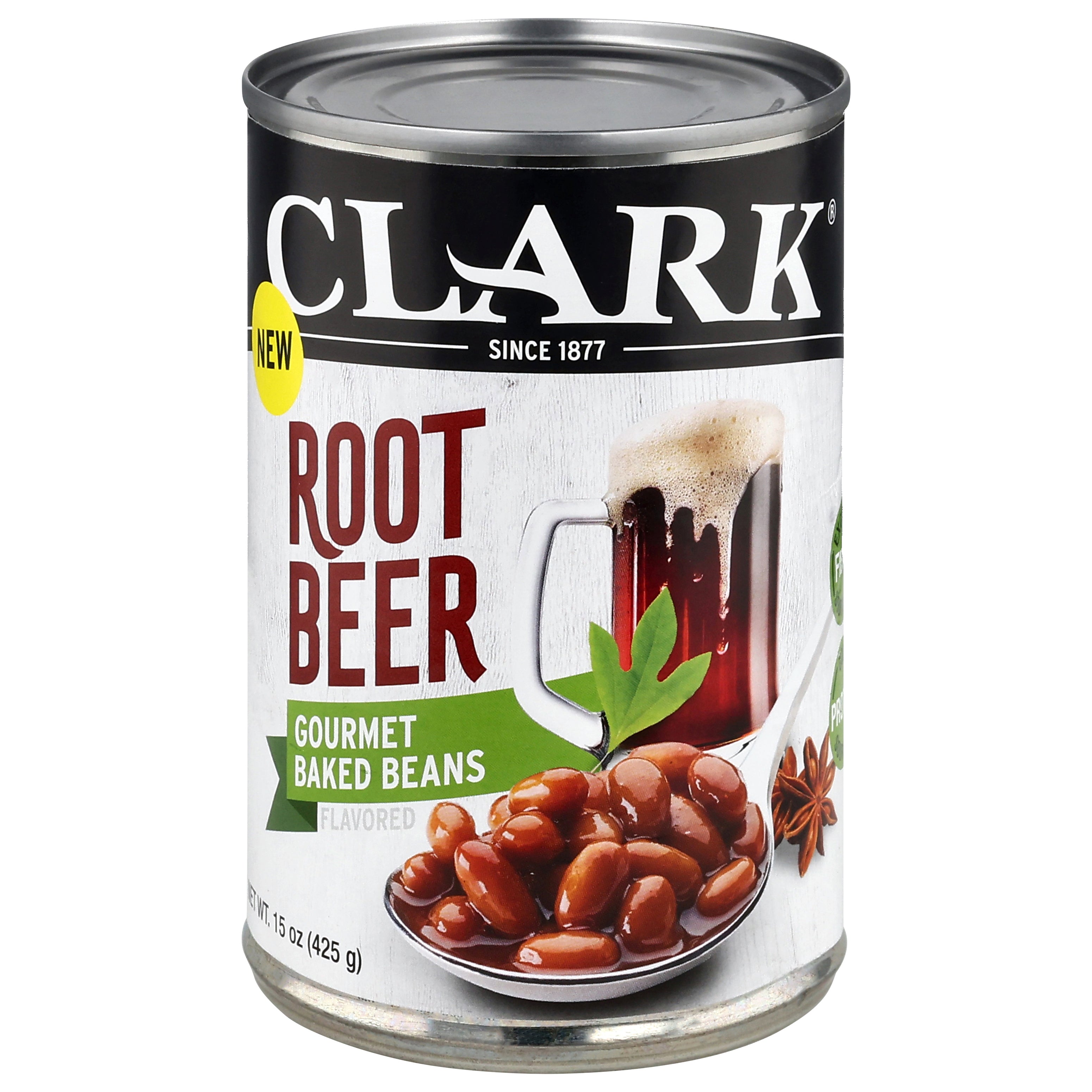 Clark Gourmet Root Beer Baked Beans 15 oz - Case of 6