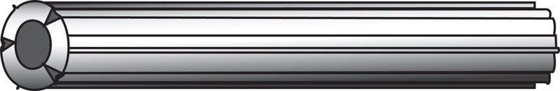 HILLMAN - Hillman .112 in. D X 1 in. L Plastic Round Head Ribbed Anchor 100 pk