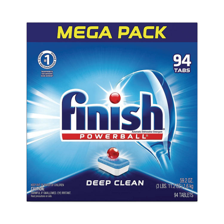 FINISH - Powerball Dishwasher Tabs, Fresh Scent, 94/Box