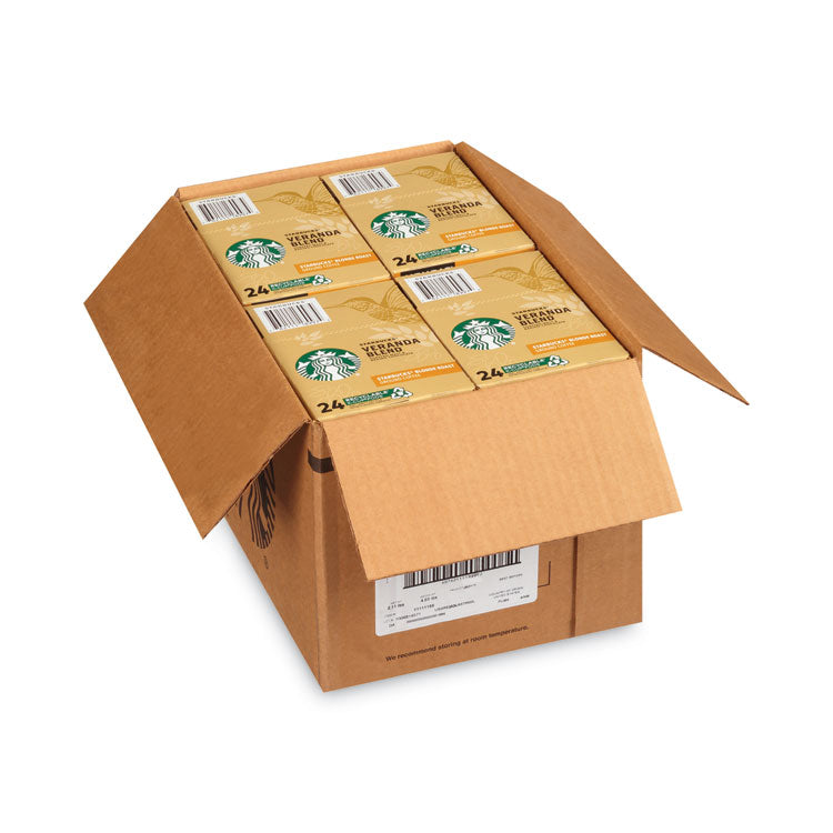 Starbucks - Veranda Blend Coffee K-Cups, 24/Box, 4 Box/Carton