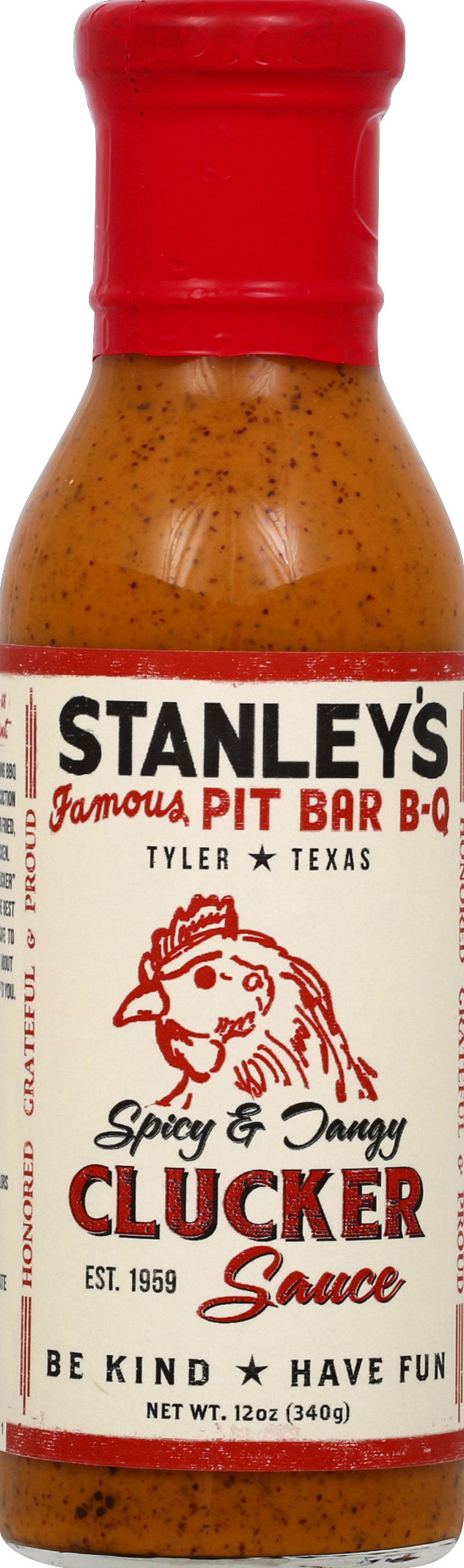 Stanleys Clucker Sauce 12 oz - Case of 12