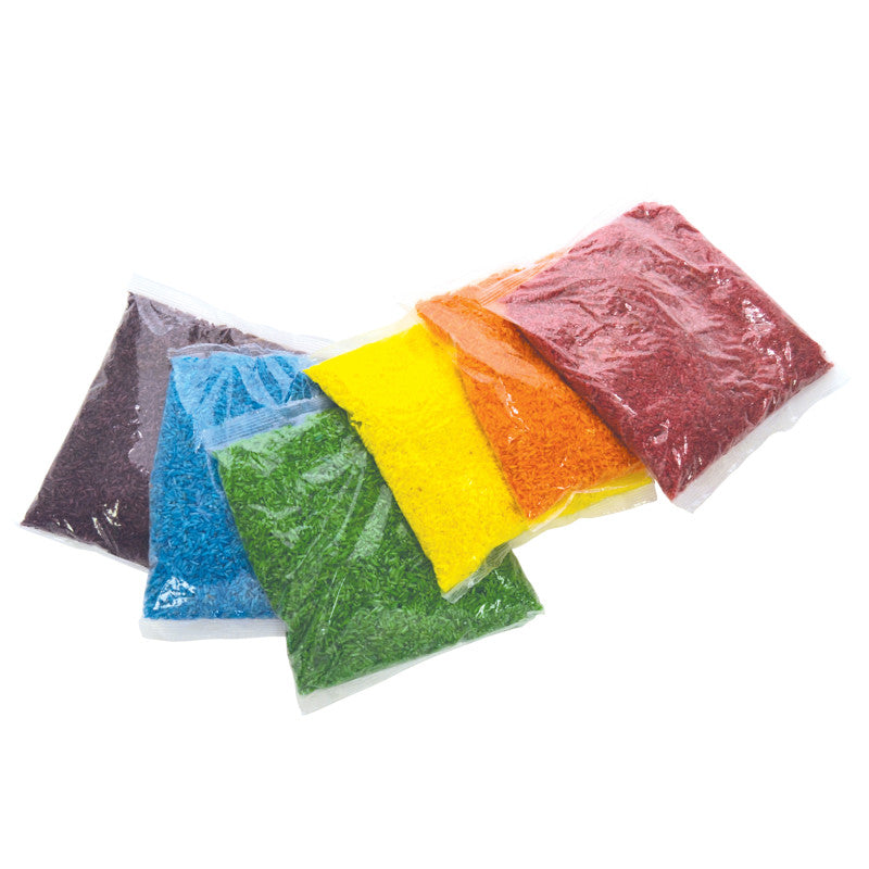 ROYLCO - Sensory Rice, Assorted, 6 Colors
