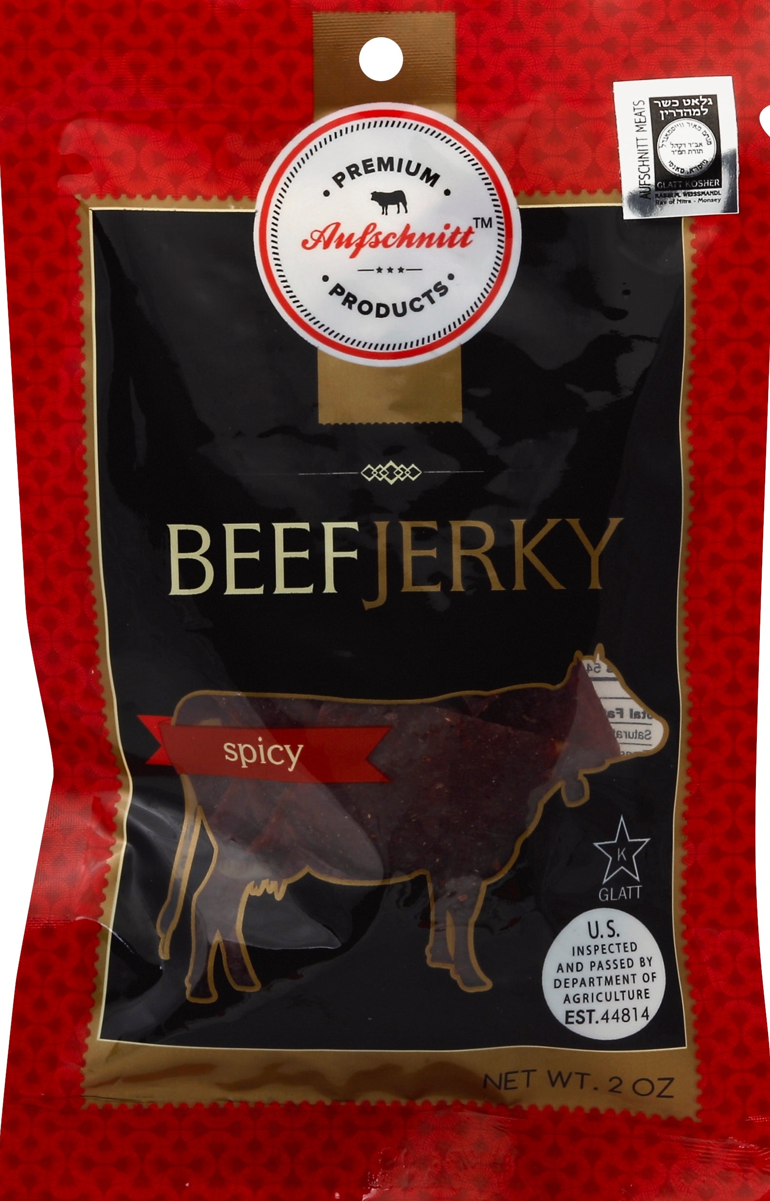 Aufschnitt Beef Jerky 2 oz - Case of 12