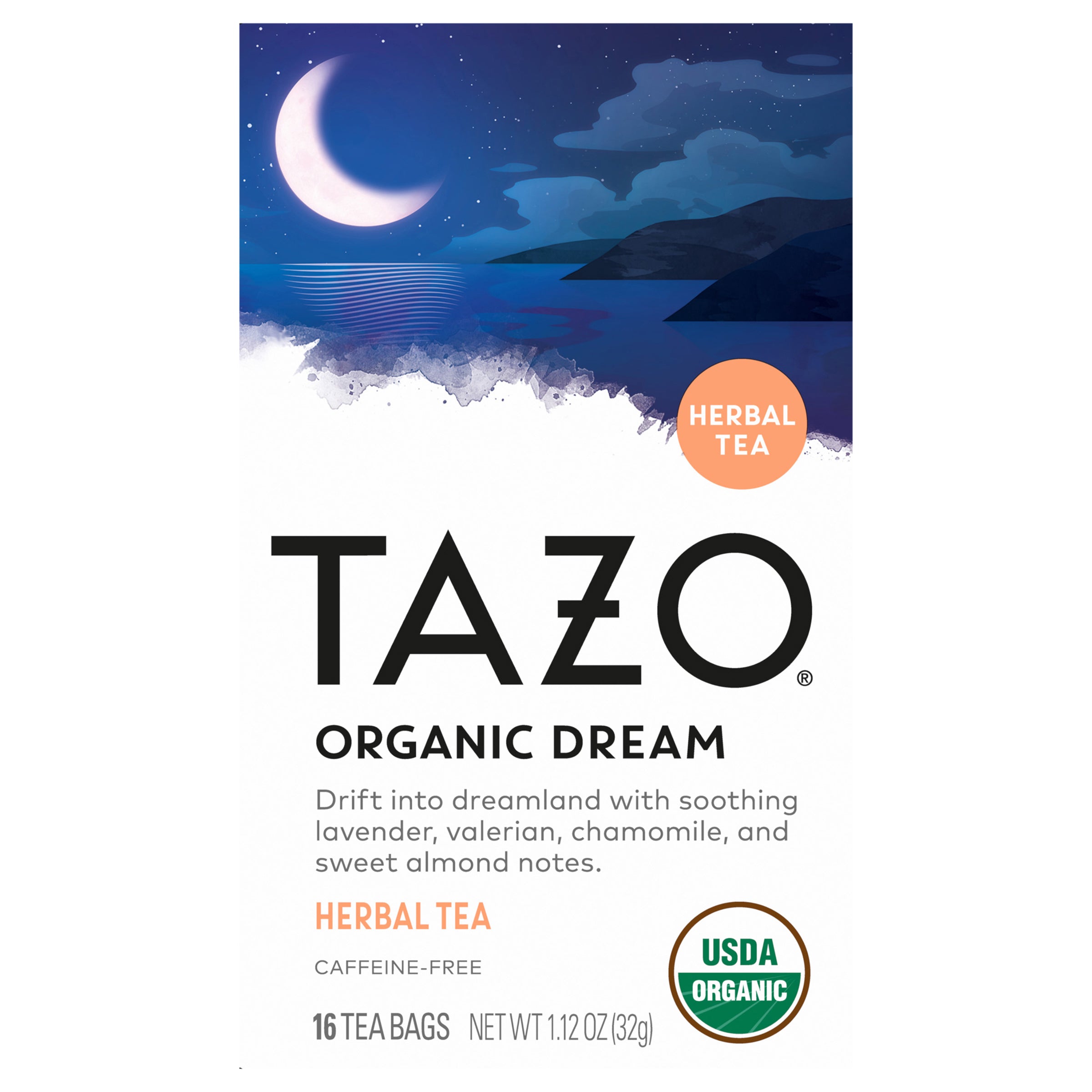 TAZO Organic Dream TB 16ct - Case of 6