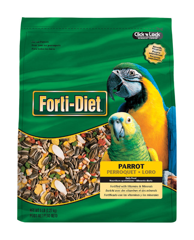 KAYTEE - Kaytee Forti-Diet Natural Parrot Food 5 lb