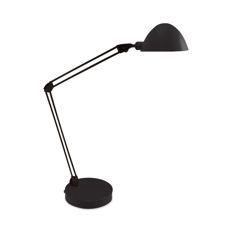 Ledu - LED Desk and Task Lamp, 5W, 5.5w x 13.38d x 21.25h, Black