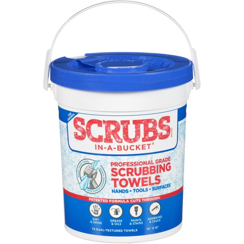 PERMATEX - Permatex Scrubs 12 in. L X 10 in. W Polypropylene Scrubbing Towels 72 pk
