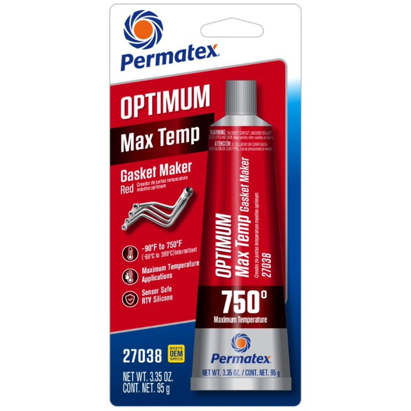 PERMATEX - Permatex Optimum Type-1 High Temperature Gasket Maker 3.35 oz 1 pk