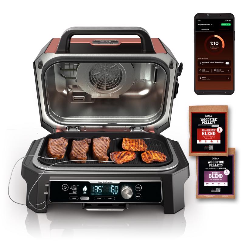 NINJA - Ninja Electric Grill and Smoker Rust