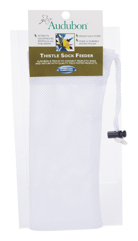 AUDUBON - Audubon Finch 1 lb Mesh Thistle Sock Bird Feeder 2 ports