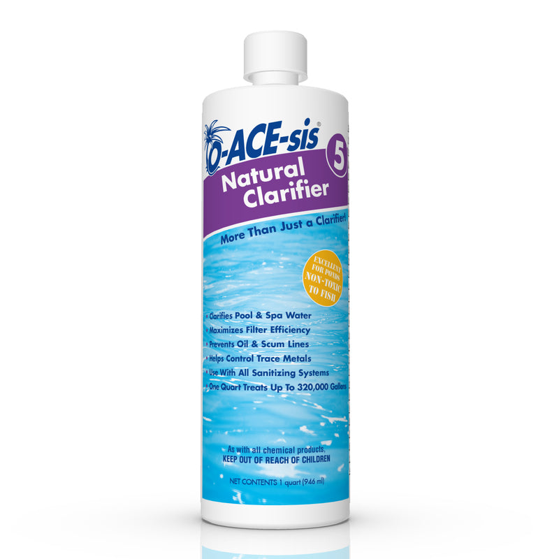 O-ACE-SIS - O-ACE-sis Natural Liquid Clarifier 1 qt - Case of 12