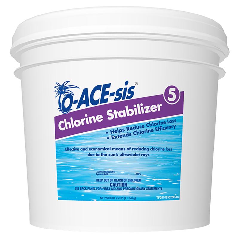 O-ACE-SIS - O-ACE-sis Granule Chlorine Stabilizer 25 lb