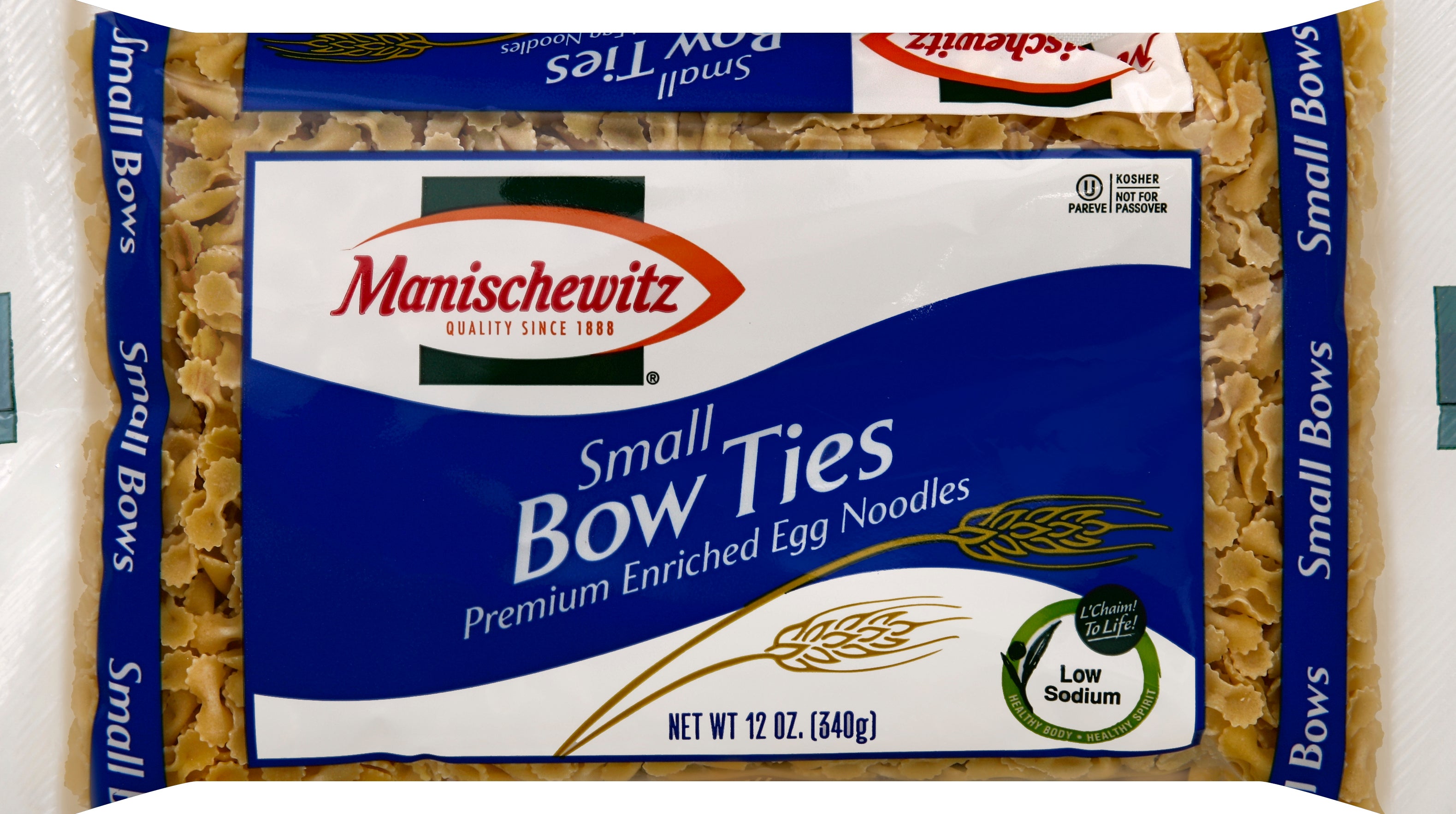 Noodle Egg Bow Ties Small Bag - Case of 12 - 12 Oz