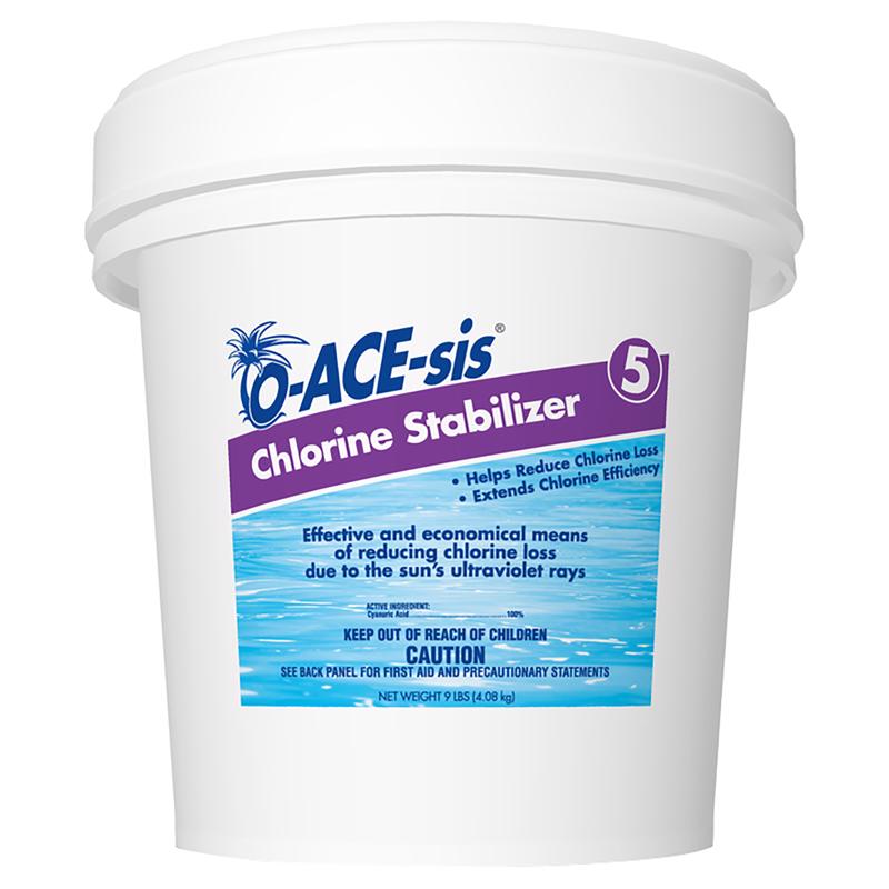 O-ACE-SIS - O-ACE-sis Granule Chlorine Stabilizer 9 lb - Case of 4