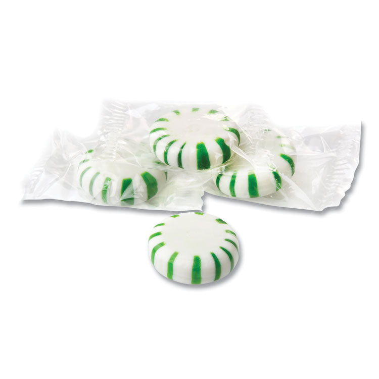 Office Snax - Candy Assortments, Spearmint Candy, 1 lb Bag