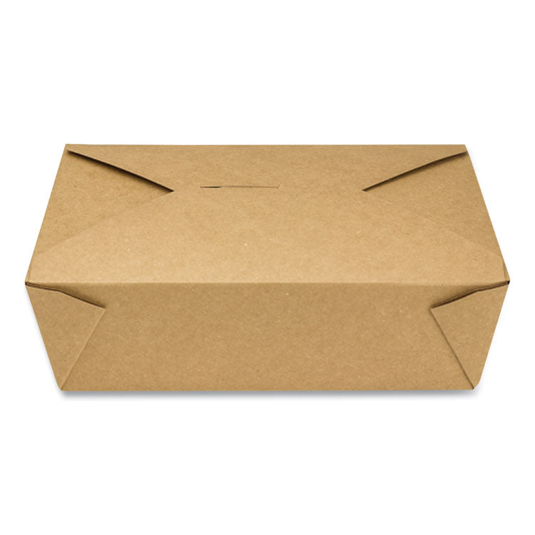 GEN - Reclosable Kraft Take-Out Box, 76 oz, Paper, 200/Carton