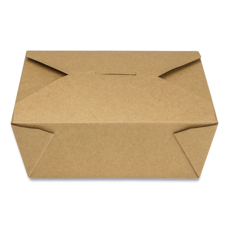 GEN - Reclosable Kraft Take-Out Box, 48 oz, Paper, 300/Carton