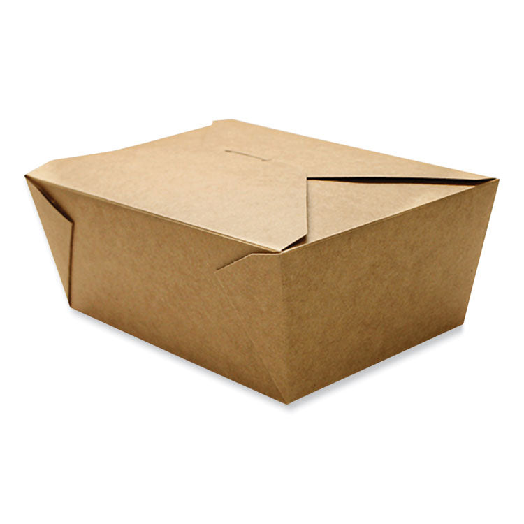 GEN - Reclosable Kraft Take-Out Box, 110 oz, Paper, 160/Carton