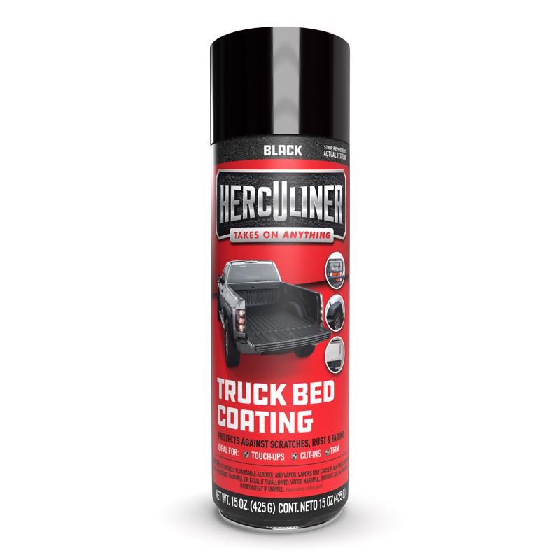 HERCULINER - Herculiner Black Truck Bed Liner 15 oz
