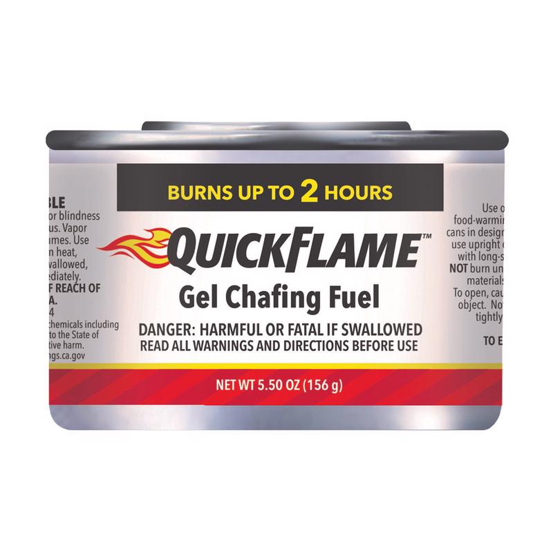 STERNO - Sterno Quick Flame Chafing Fuel Steel 5.5 oz 1 pk