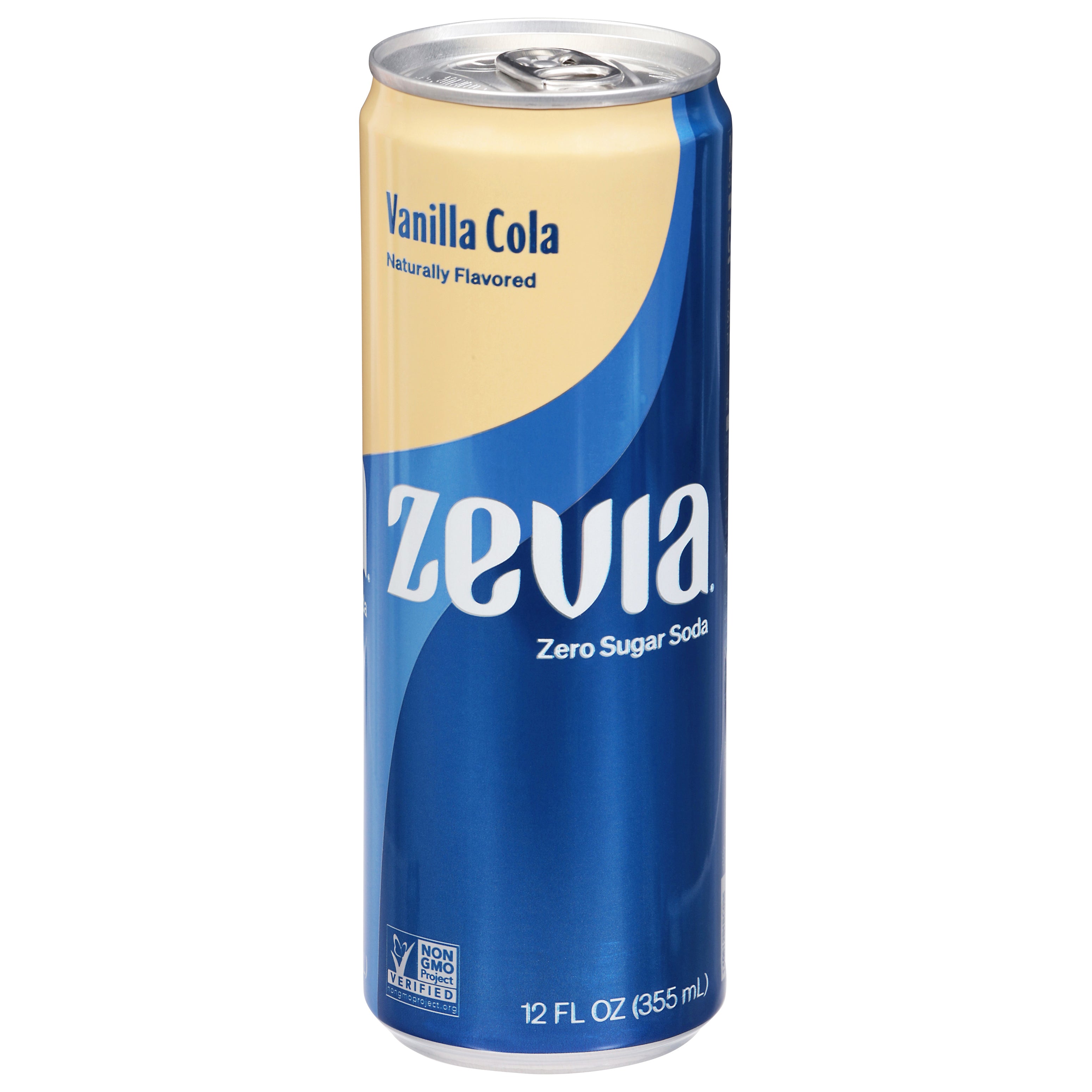 Zevia Zero Sugar Vanilla Cola 12 fl oz - Case of 12