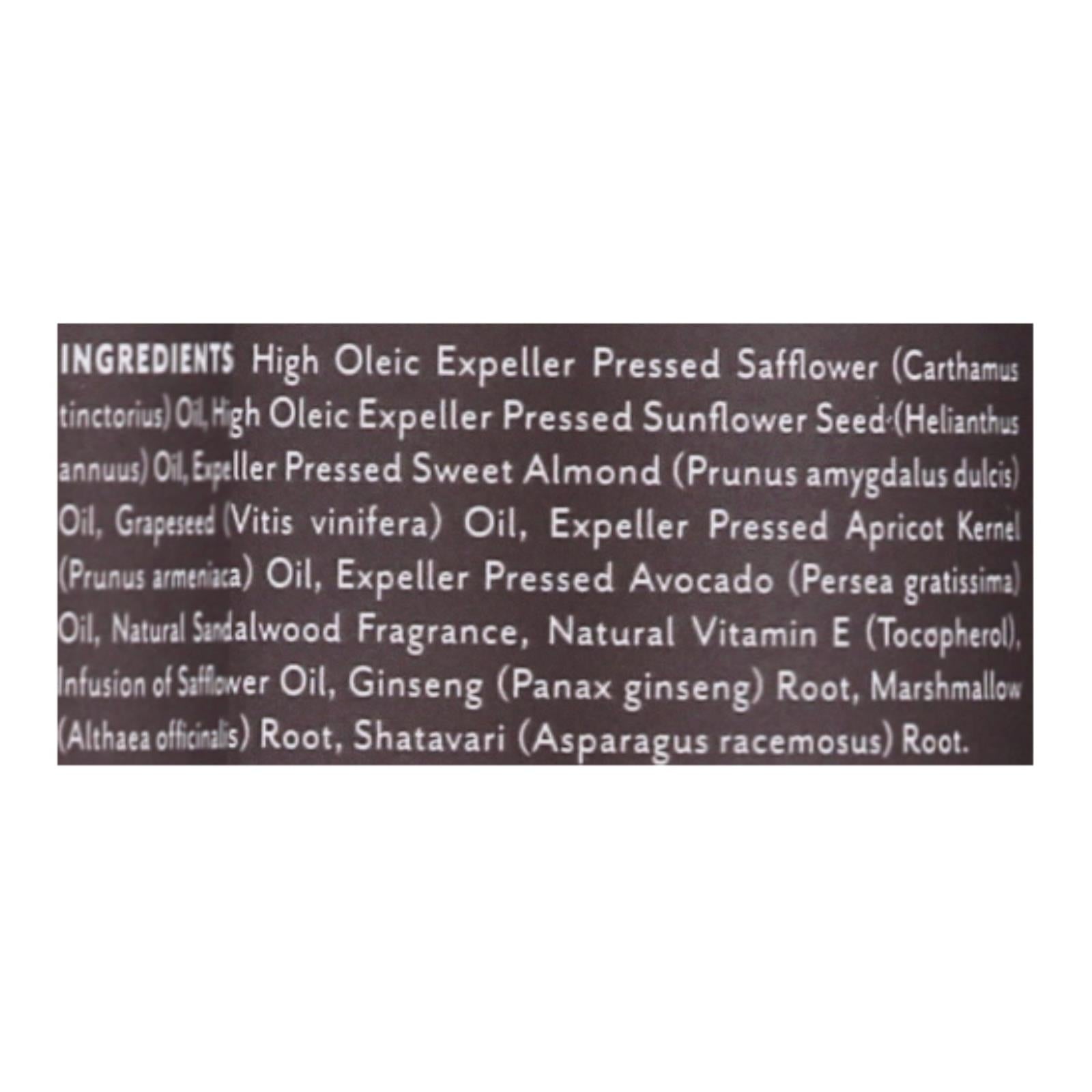 Soothing Touch Bath And Body Oil - Sandalwood - 8 Oz