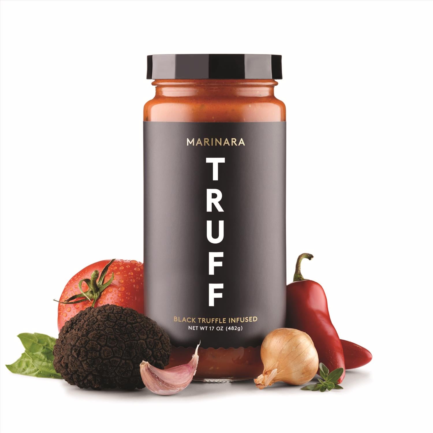 Truff Gluten Free Black Truffle Marinara 17 oz Jar - Case of 6