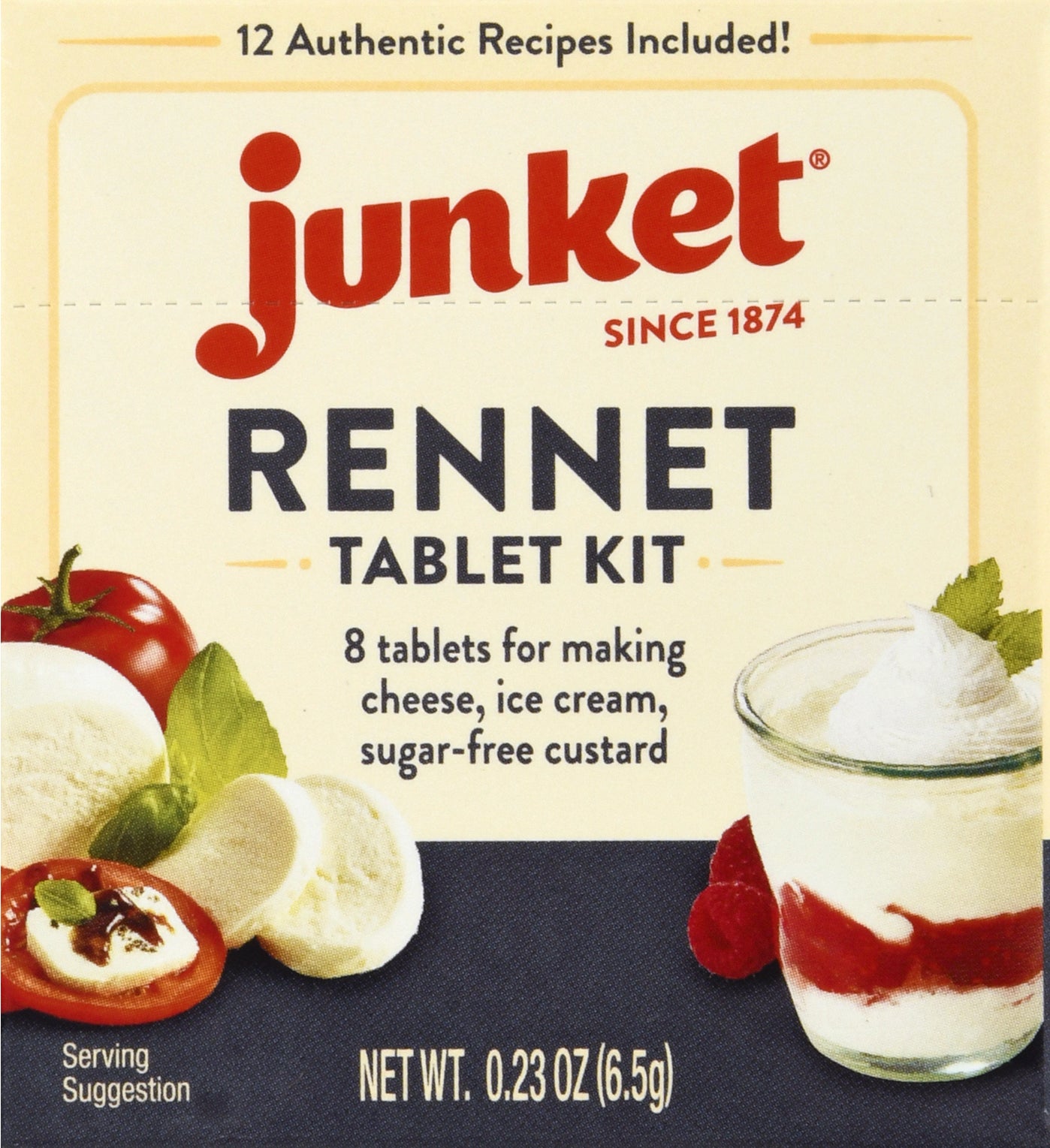 Junket Rennet Table Kit 1 ea - Case of 12
