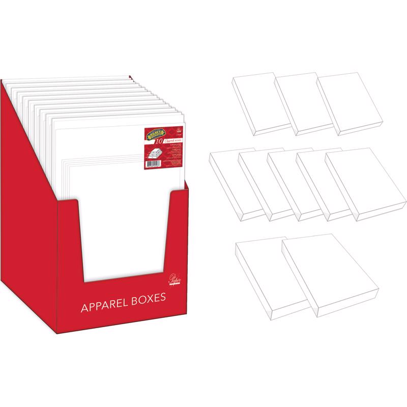 PAPER IMAGES - Paper Images Brown Apparel Gift Box - Case of 10