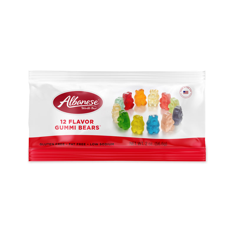 ALBANESE - Albanese Assorted Gummi Bears 2 oz - Case of 12