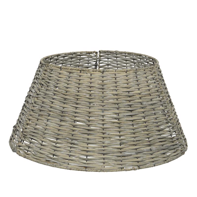 EVERLANDS - Everlands Gray Willow Basket Tree Collar 11 in.