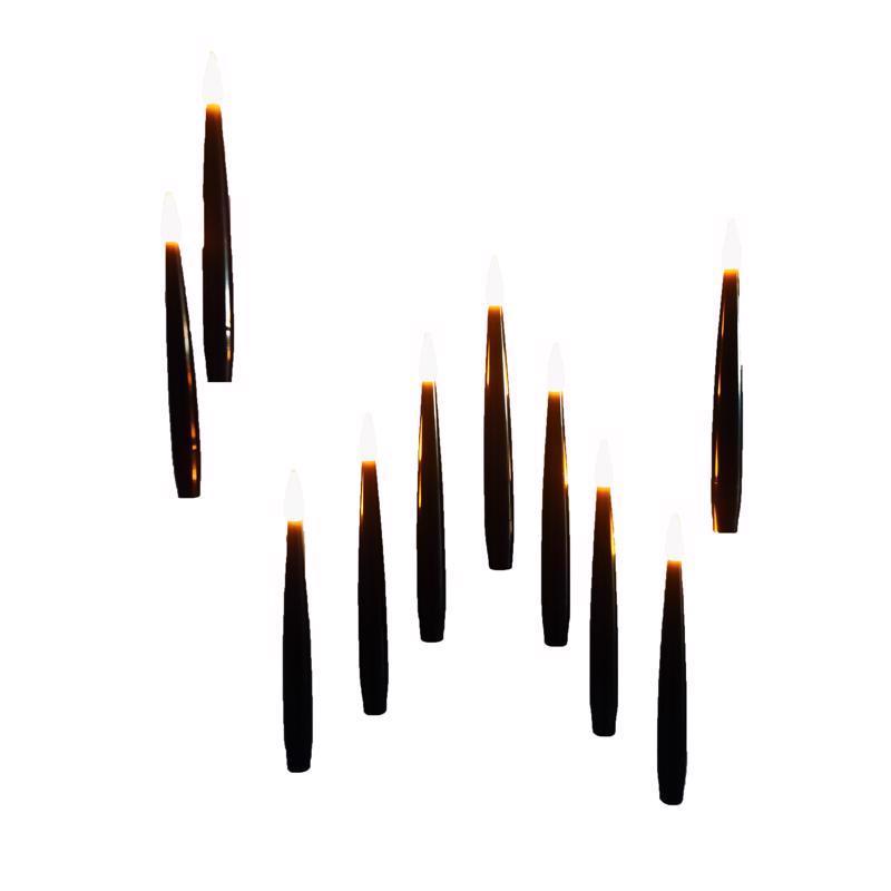 SIENNA - Sienna Warm White 10 ct LED Prelit Candle Halloween Decor