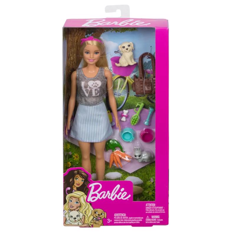 MATTEL - Mattel Barbie Doll and Pets Multicolored