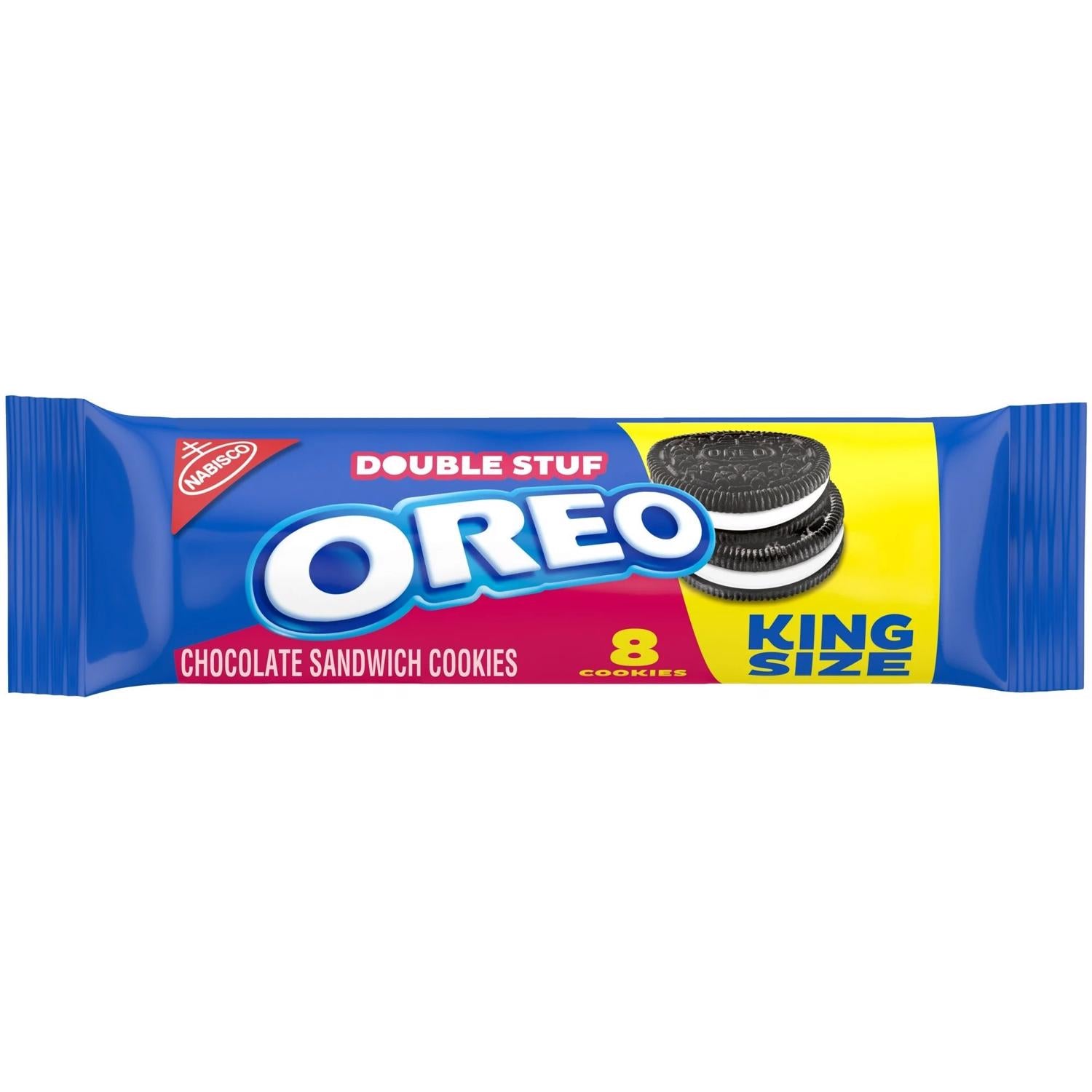 Oreo Double Stuff Chocolate Cookies 4 oz Pouch - Case of 12