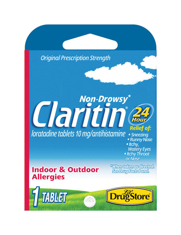 CLARITIN - Claritin Lil Drugstore Allergy Relief 1 ct - Case of 6
