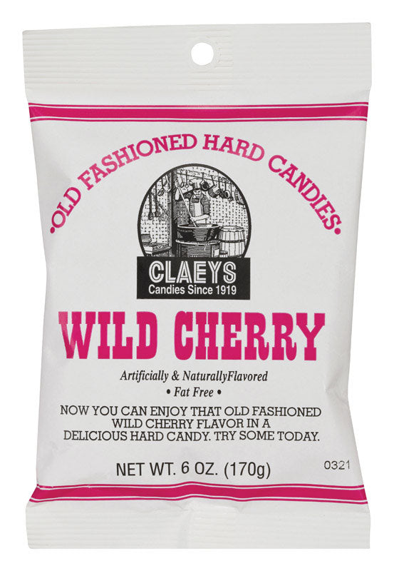 CLAEYS - Claeys Old Fashioned Wild Cherry Hard Candy 6 oz