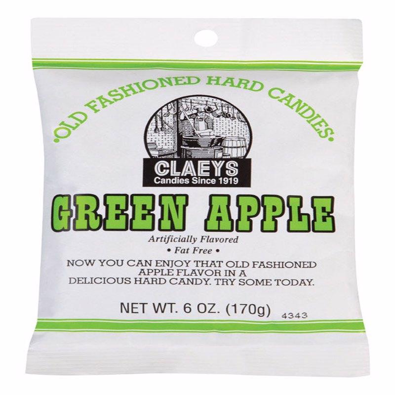 CLAEYS - Claeys Old Fashioned Green Apple Hard Candy 6 oz