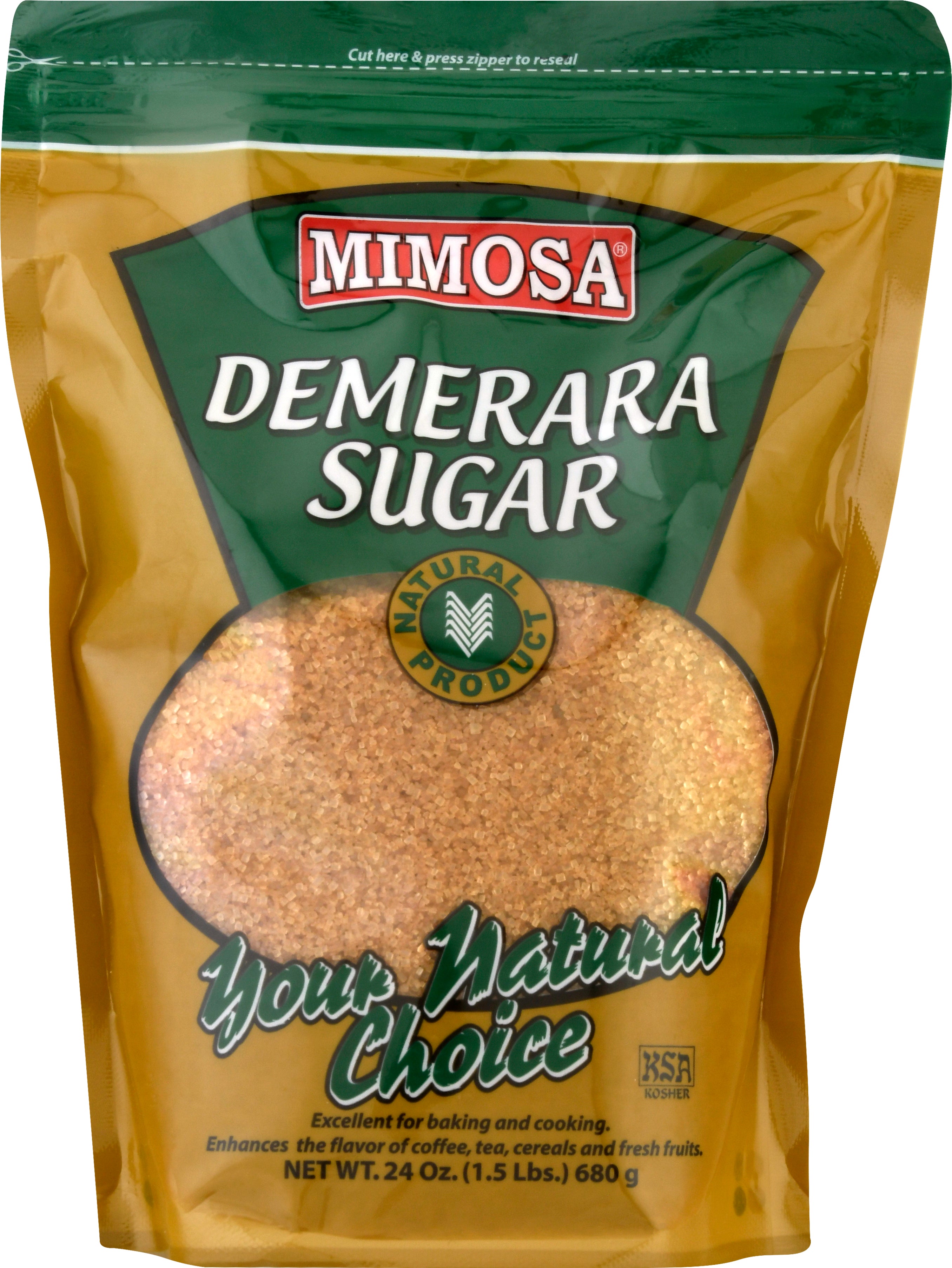 Mimosa Demerara Sugar 24 oz - Case of 12