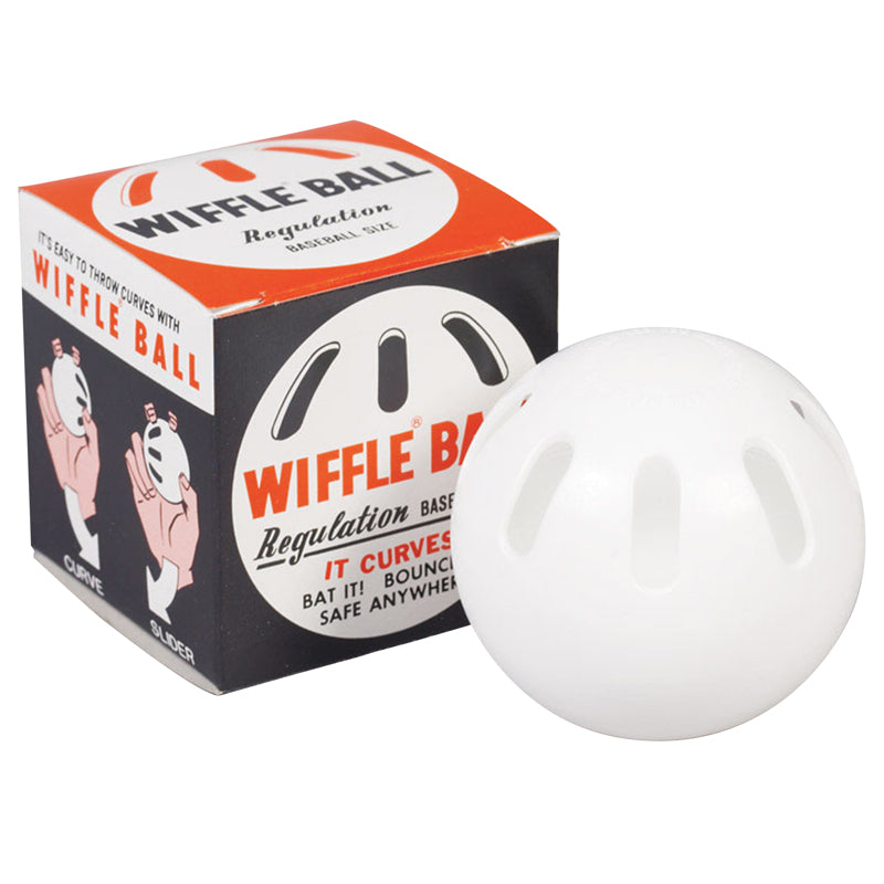 WIFFLE - Wiffle Baseball Plastic White 1 pc - Case of 12