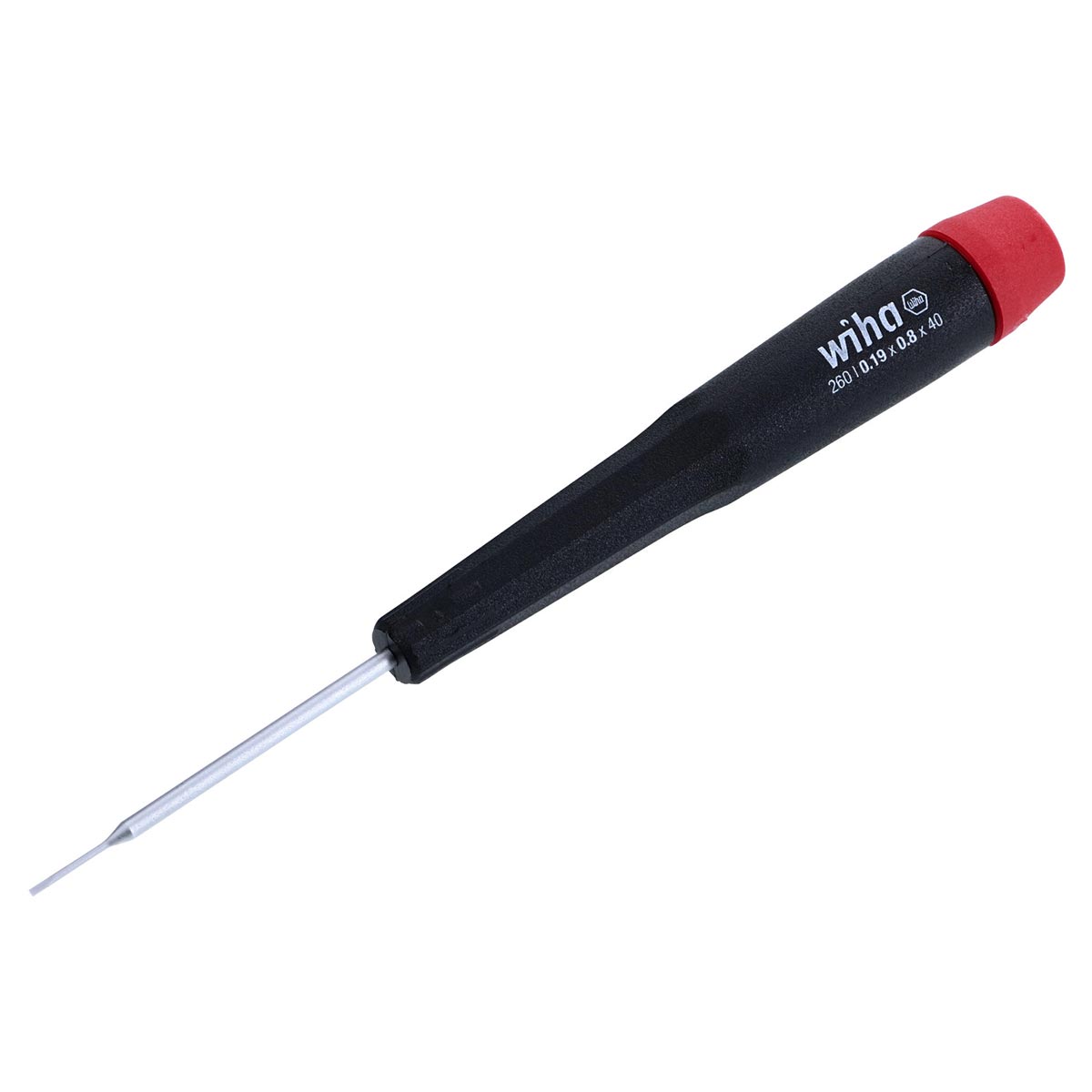Wiha Precision Slotted Screwdriver - 0.8mm x 40mm