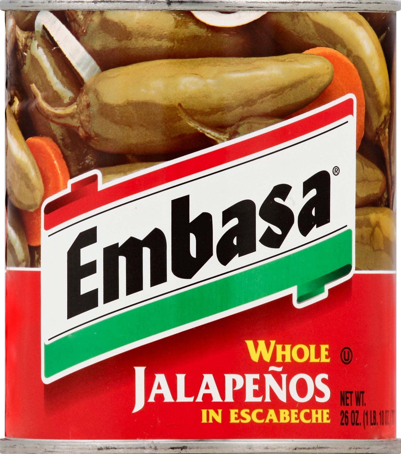 Embasa Jalapenos 26 oz - Case of 6