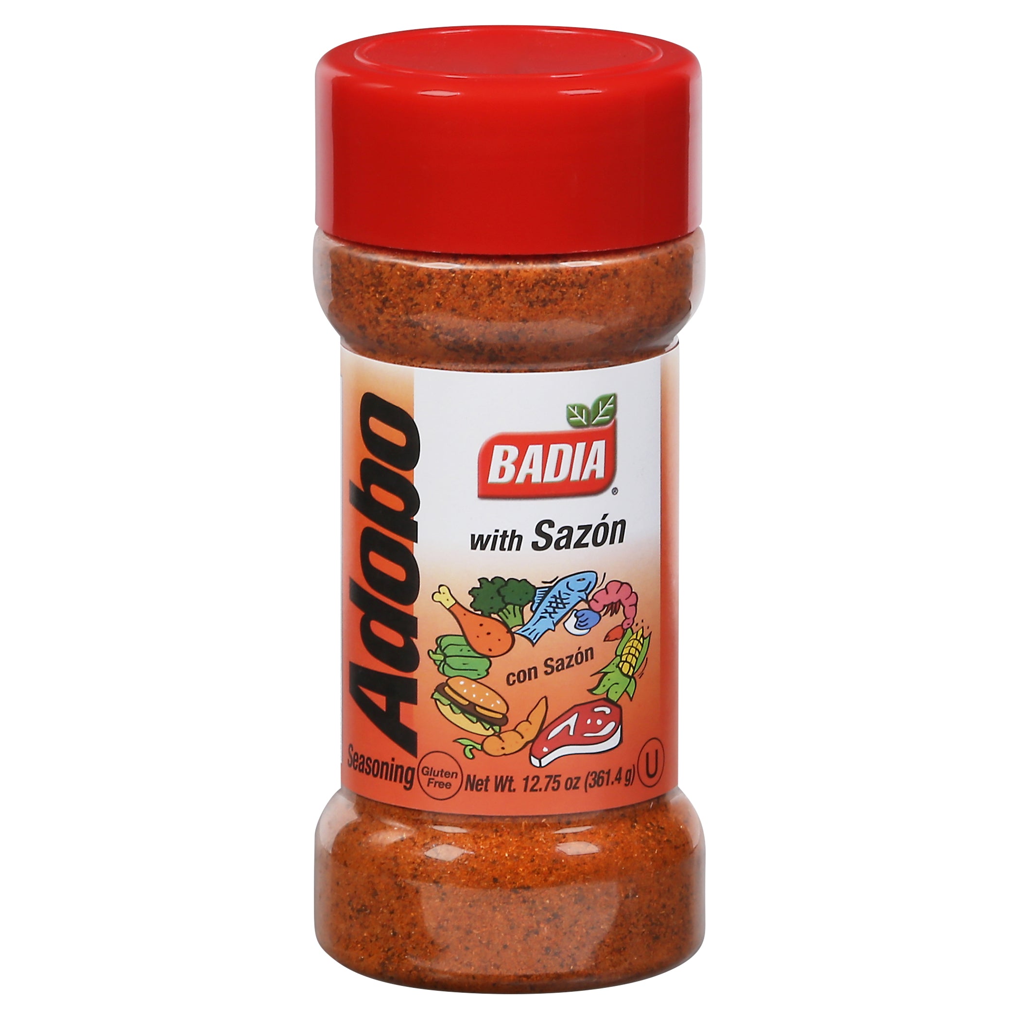 Badia Adobo with Sazon Seasoning 12.75 oz - Case of 12