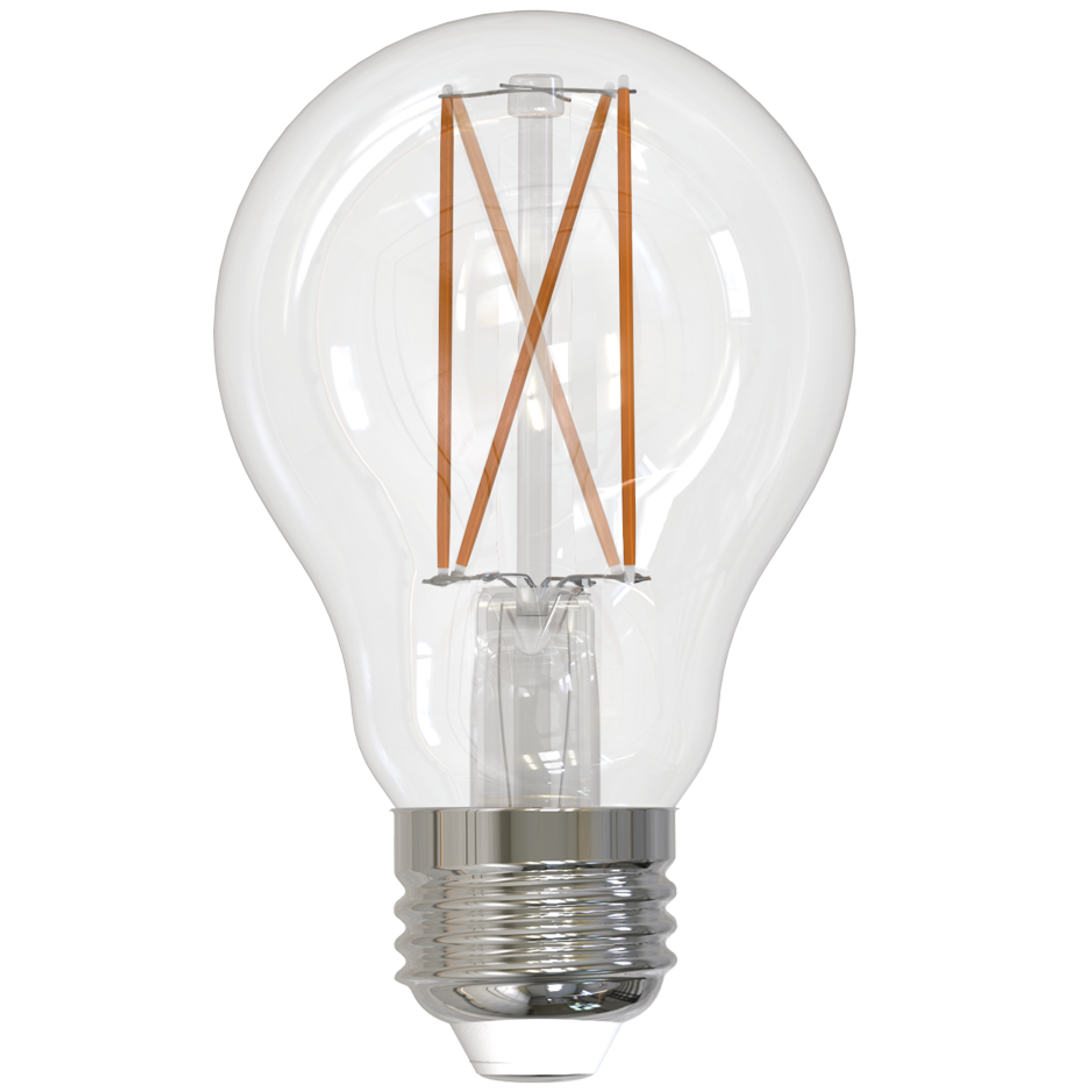 Bulbrite - 8.5W LED A19 3000K FILAMENT FULLY COMPATIBLE DIMMING JA8