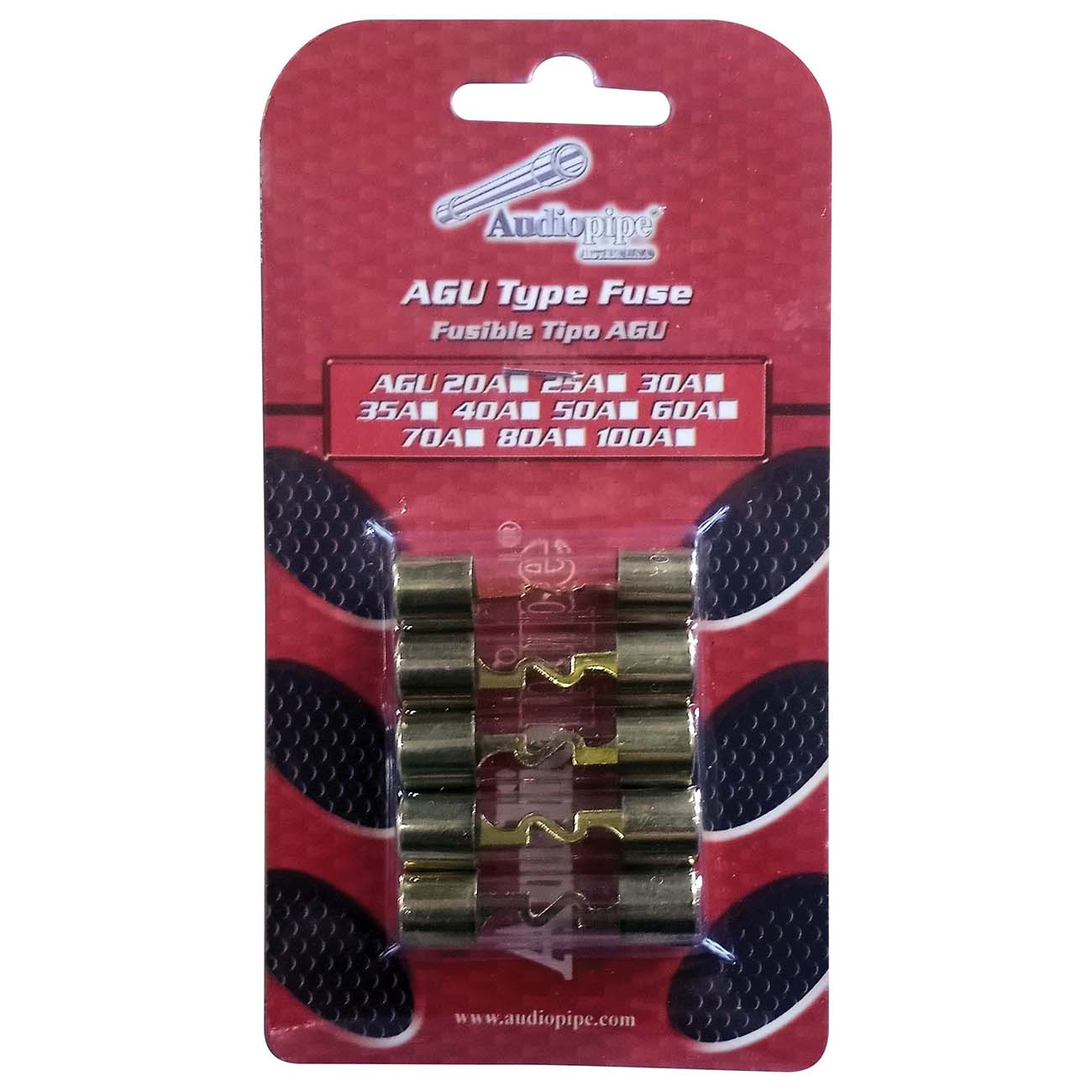 AGU FUSE 80AMP AUDIOPIPE