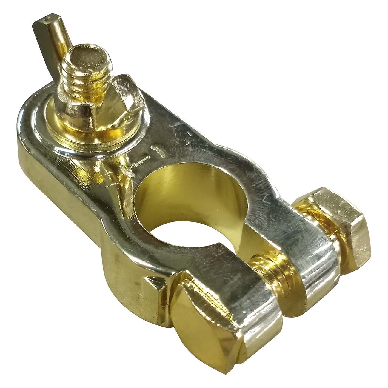 BATTERY TERMINAL AUDIOPIPE NEGATIVE; GOLD PLATED