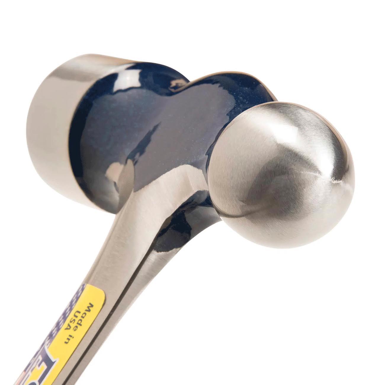 Estwing 24 oz. Ball peen Hammer with Blue Shock Reduction Grip