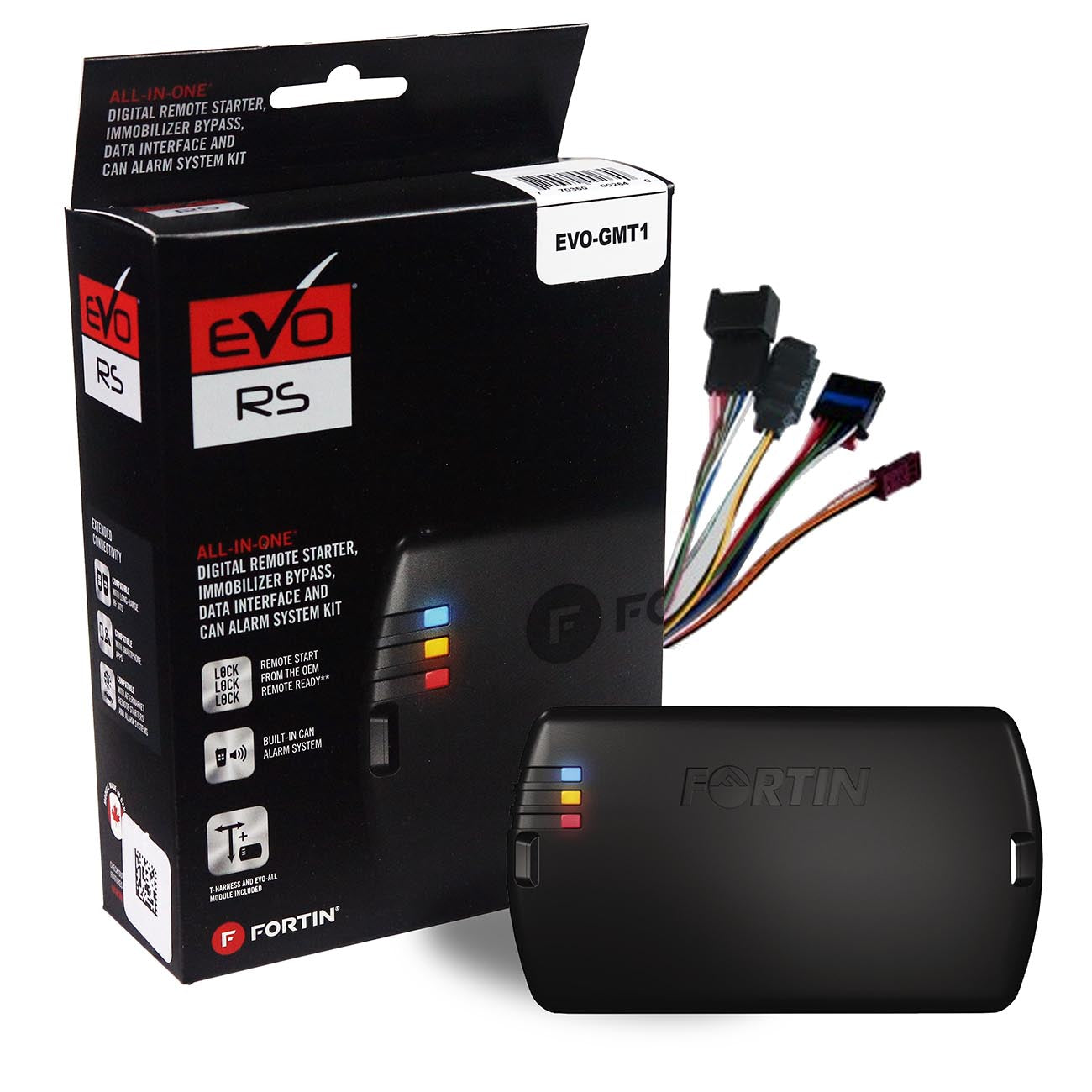Fortin Remote Start Module and T-Harness for ’10-’22 GM Standard-Key Vehicles