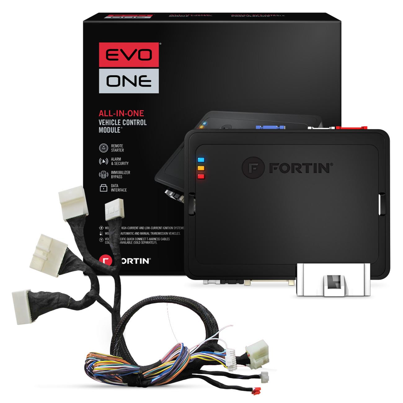 FORTIN EVO‚ÄêONE & T‚ÄêHarness for select Mazda Push‚ÄêTo‚ÄêStart 2013-2024