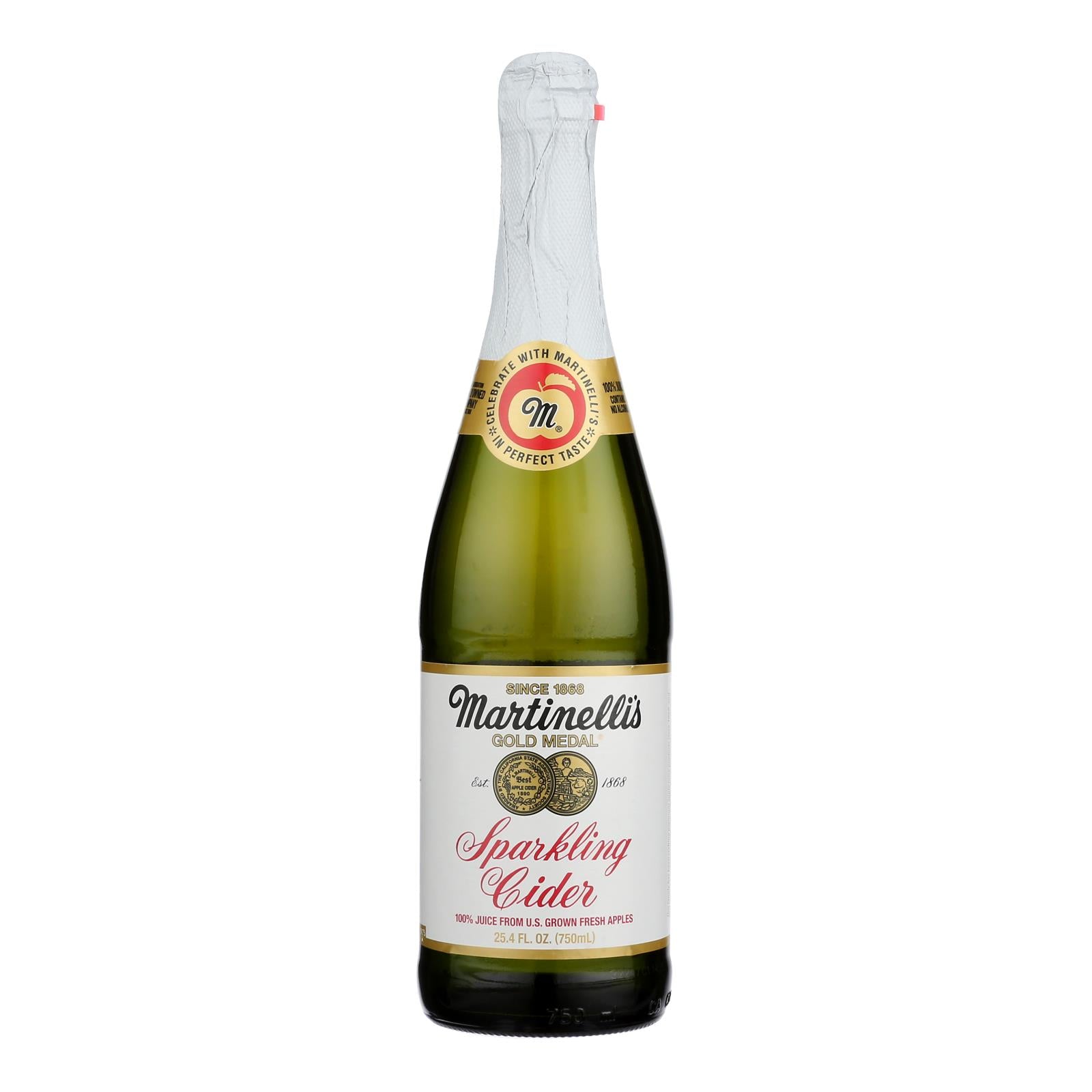 Martinelli’S Sparkling Apple Cider - Case of 6 - 25.4 FZ